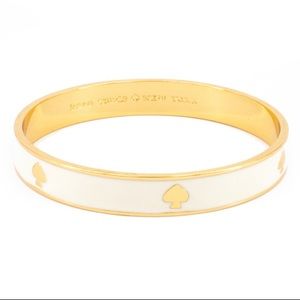 NWT Kate Spade gold and beige bangle/bracelet